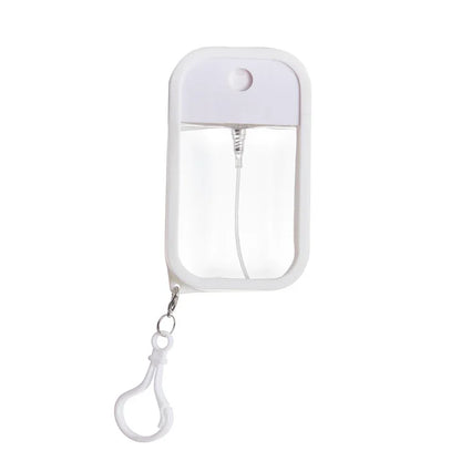 1 Juego de botella pulverizadora de tarjeta de 50ml, subembotellado de Perfume y Alcohol, subembotellado de agua de desinfección, subpaquete portátil de viaje