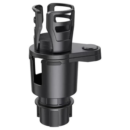 Expansor de portavasos 2 en 1 para coche, soporte ajustable de 360 grados para bebidas, organizador de botellas antivibración, accesorios interiores para coche