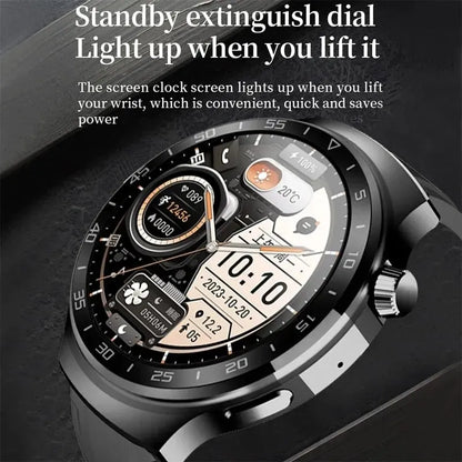 Reloj inteligente Ola Esporte para hombre GT3 Pro, pantalla HD de 390 x 390, control del ritmo cardíaco, llamadas por Bluetooth, IP67, resistente al agua, deportivo, esferas DIY