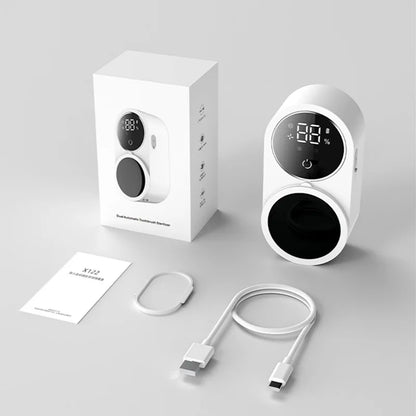 Mini soporte inteligente para desinfectante de cepillo de dientes UV, montado en la pared, Baño