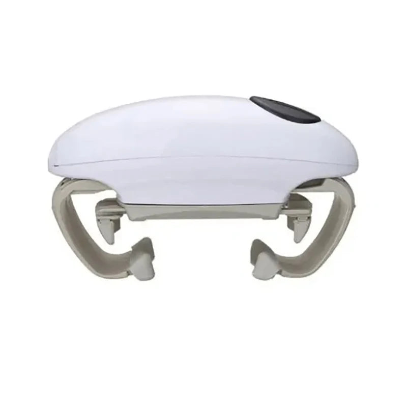 Abrelatas eléctrico de borde liso, práctico y automático, abrelatas de doble oreja, abrelatas de vidrio para cocina