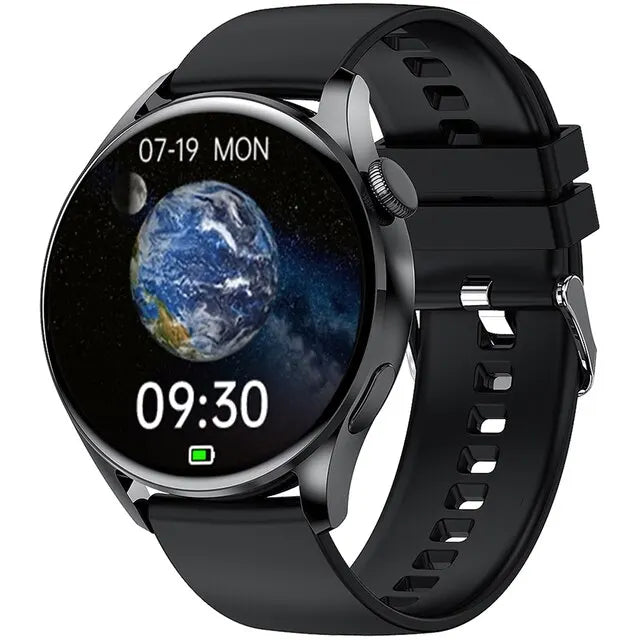 Reloj inteligente Ola Esporte para hombre GT3 Pro, pantalla HD de 390 x 390, control del ritmo cardíaco, llamadas por Bluetooth, IP67, resistente al agua, deportivo, esferas DIY
