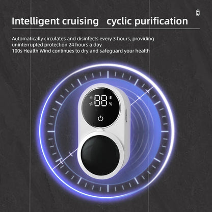 Mini soporte inteligente para desinfectante de cepillo de dientes UV, montado en la pared, Baño