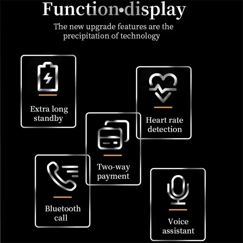 Reloj inteligente Ola Esporte para hombre GT3 Pro, pantalla HD de 390 x 390, control del ritmo cardíaco, llamadas por Bluetooth, IP67, resistente al agua, deportivo, esferas DIY