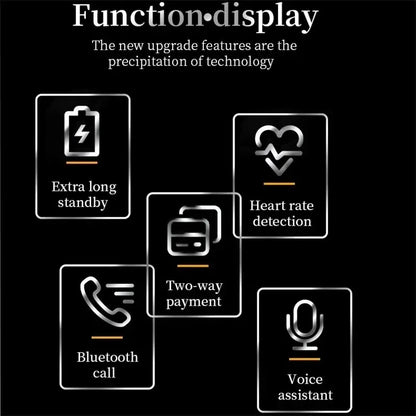 Reloj inteligente Ola Esporte para hombre GT3 Pro, pantalla HD de 390 x 390, control del ritmo cardíaco, llamadas por Bluetooth, IP67, resistente al agua, deportivo, esferas DIY