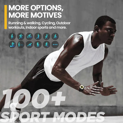 Nuevo reloj inteligente Zeblaze GTS 3 con llamadas de voz, pantalla HD ultragrande de 2,03'', monitor de salud las 24 horas, más de 100 modos deportivos y más de 200 esferas de reloj