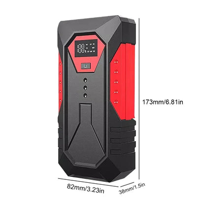 Arrancador de batería de coche de 18800mAh, Banco de energía portátil, refuerzo de batería de coche, dispositivo de arranque de coche de 12V para gasolina diésel 3.0L/1,5L