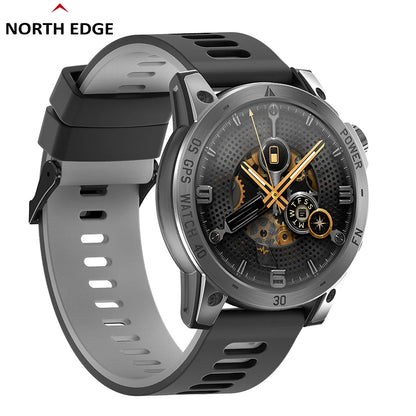 NORTH EDGE 2023 Nuevos relojes GPS para hombres Reloj deportivo inteligente Pantalla AMOLED HD 50M ATM Altímetro Barómetro Brújula Reloj inteligente para hombres